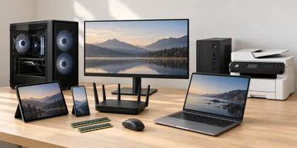 Laptop, mobile phone, tablet, desktop PC, gaming PC, monitor, printer, Wi-Fi router, parts and accessories on PakDevices