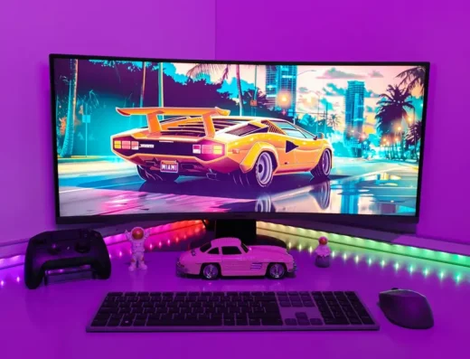 34inch 4K 100Hz Type-C Samsung Curved Borderless Gaming Monitor