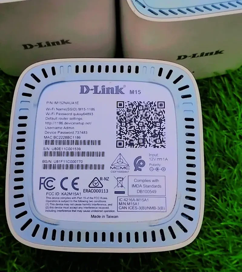 D-Link M15 Eagle Pro Wifi 6 Ai Mesh Router