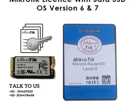 MikroTik RouterOS Level 6 Licence Key ssd hardisk