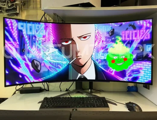 LG UltraGear 45inch OLED 240Hz 0.3ms HDR Gaming Curved Monitor