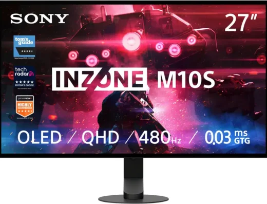 Sony 27inch OLED 2K 1440p 480Hz 0.03 ms HDR Gaming Borderless Monitor