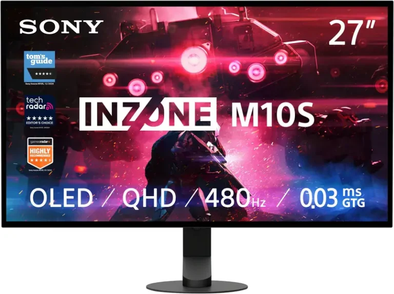 Sony 27inch OLED 2K 1440p 480Hz 0.03 ms HDR Gaming Borderless Monitor