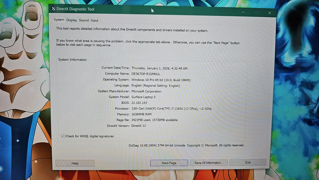 Microsoft Other Laptop Models - Core i7 - Intel 12th Generation - 16GB RAM - SSD for Sale in Rawalpindi