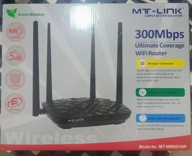 MT – Link 300Mbps High Gain Wireless Router