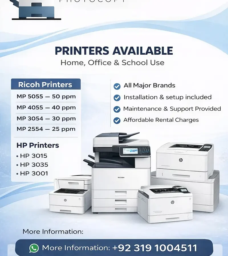 HP Printers | WiFi Printer | Colour Printer / Hp / 1320 / 2015 /