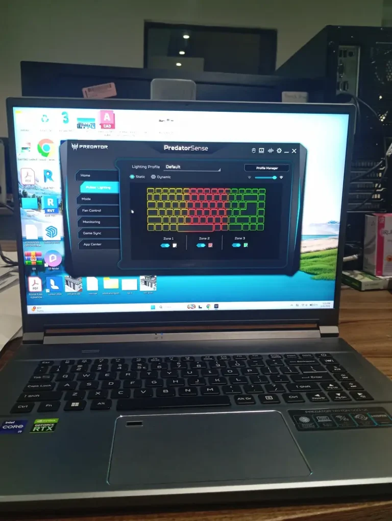AcerPredator Triton500 i9 12th Gen|32GBRAM | 1TBSSD |16GB RTX3080