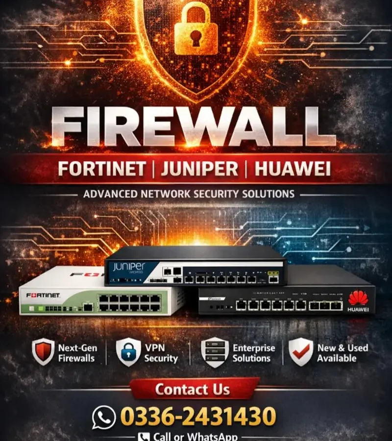 Fortinet | Juniper | Huawei Firewalls for Sale | Network Security