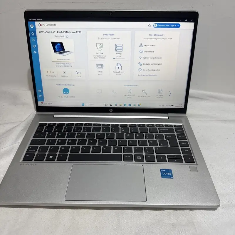 HP ProBook - Core i5 - Intel 12th Generation - 16GB RAM - SSD for Sale in Multan