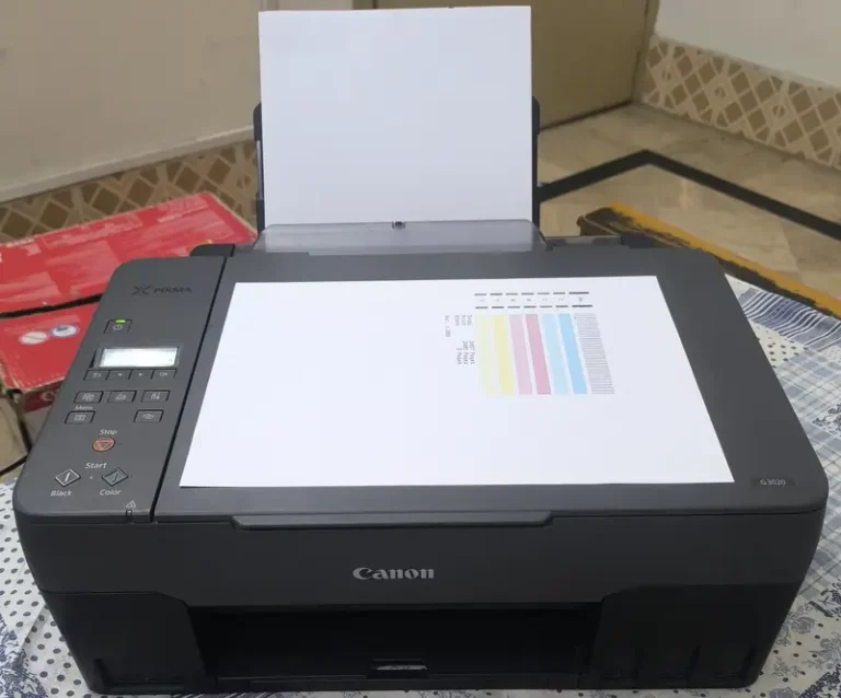 Canon Pixma G3020 3 in 1 Color Wireless Printer-Almost New (Wifi)