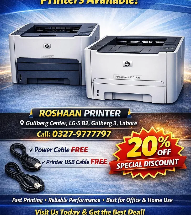 Hp Laserjet 1320n / p2015n Best Condition