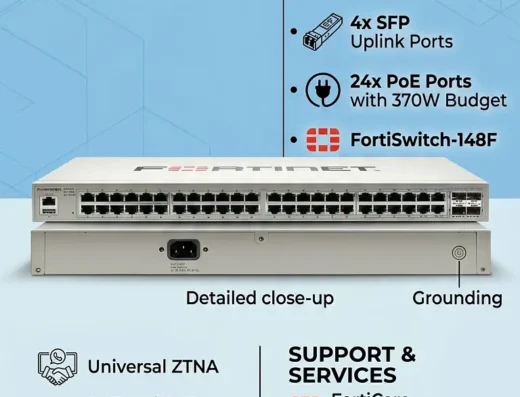 fortinet fortiSwitch | swirtch | 48 Port Gigabit Switch | fortinet
