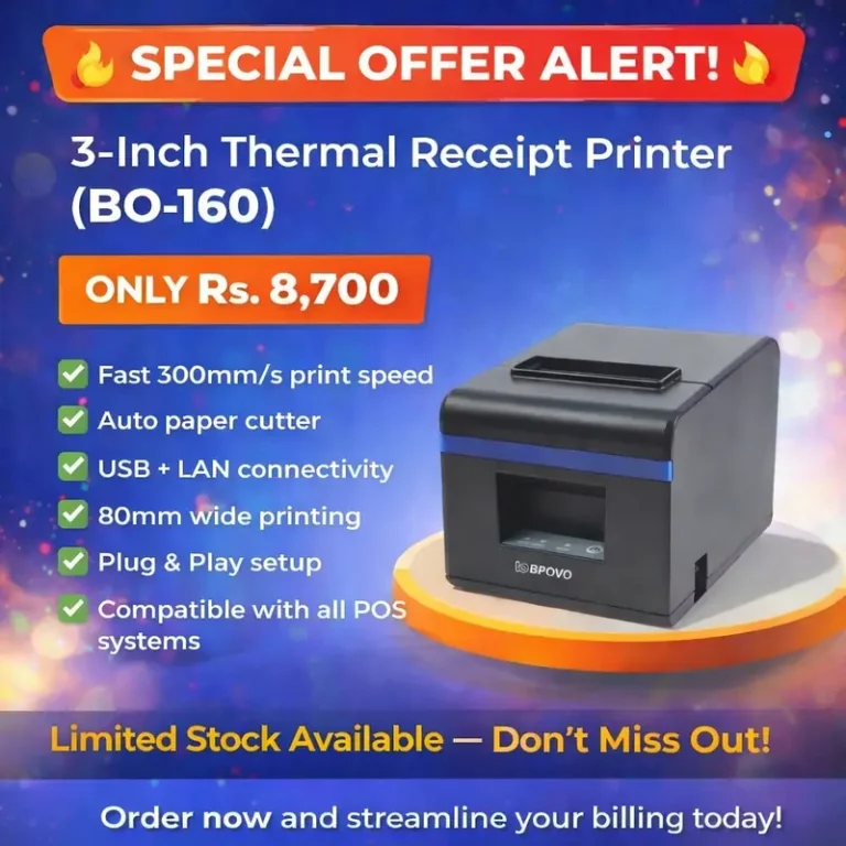 High Speed Thermal Receipt Printer 3-inch USB+LAN – Australian Brand