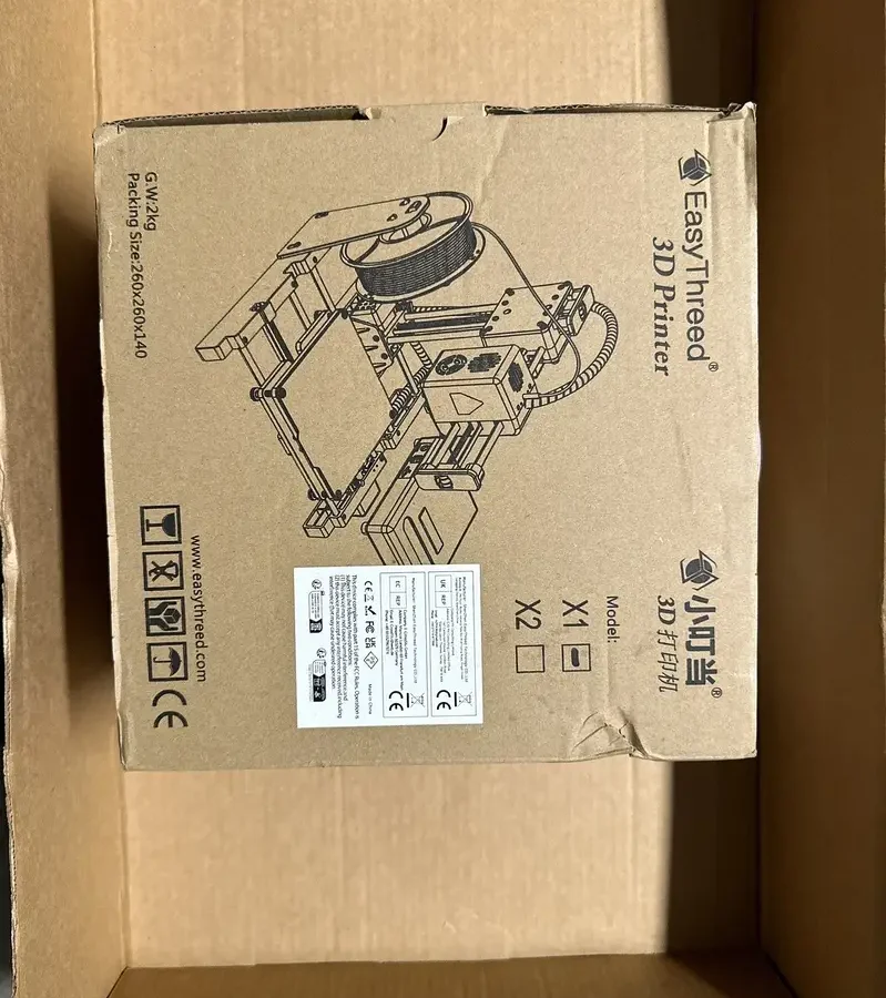 Easy Thread 3d Printer Brand New X1
