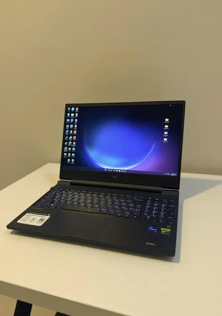HP Victus 15 – Core i5 12th Gen RTX 3050 16GB RAM 512GB SSD 144Hz.