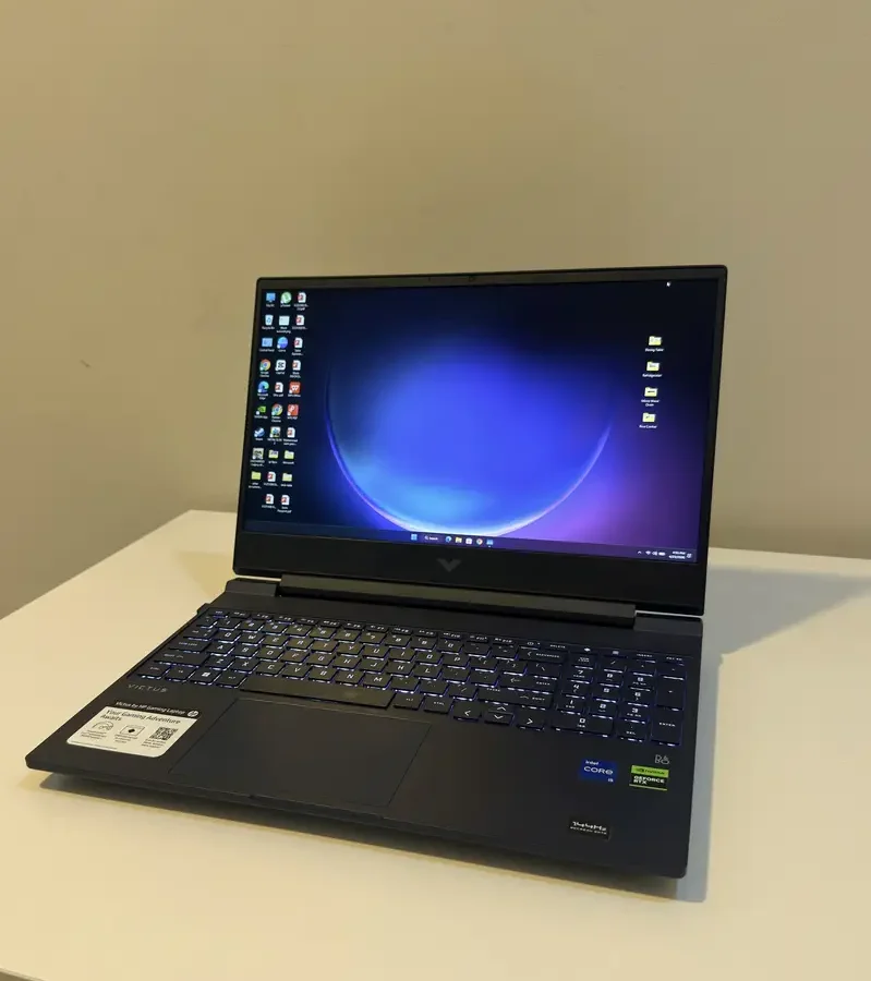 HP Victus 15 – Core i5 12th Gen RTX 3050 16GB RAM 512GB SSD 144Hz.