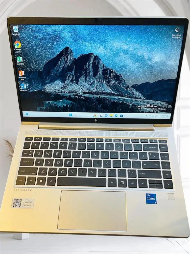 HP Elitebook. . Core i5 12th Generation laptop. . . 16/256 SSD.