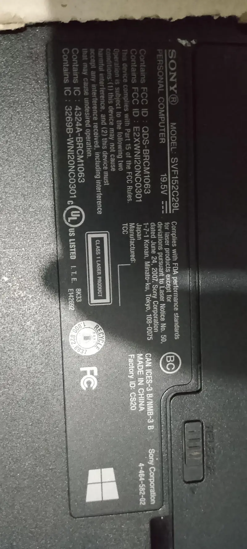 Sony Other Laptop Models - Core i3 - Intel 4th Generation - 12GB RAM - HDD for Sale in Karachi