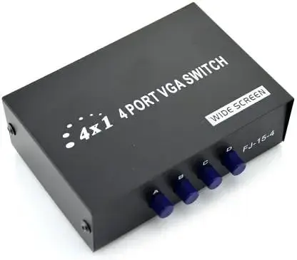 2 Port HDMI Switcher 2 Port USB KVM Switch 2 in 1 Out HD Switch