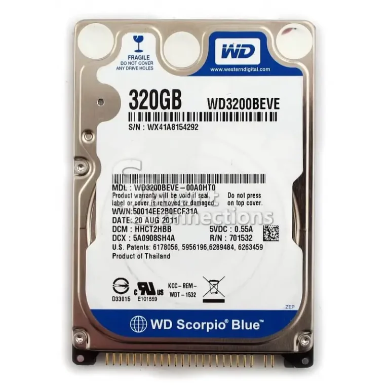 HARD DISK FOR PC AND DVLaptop Hard Disk 2.5″ Mix Brands SATA Hard Disk