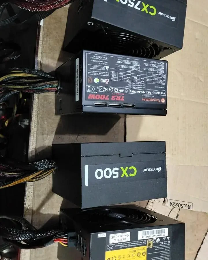 Corsair Antec ANTEC Thermaltake EVGA 550, 600, 650, 700, 750, 850,W