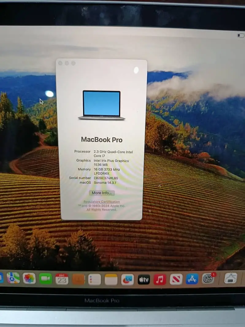 Apple MacBook Pro - 16GB RAM - SSD for Sale in Gujranwala
