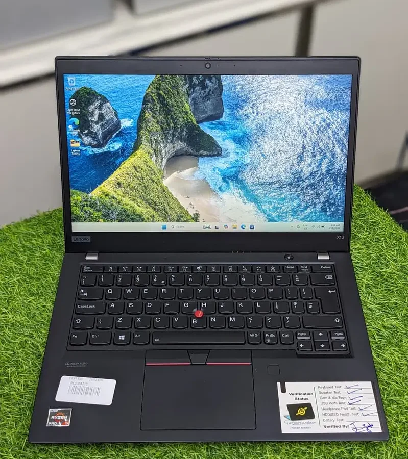 Lenovo Thinkpad X13 Ryzen 5 4650U = i5/i7 11th Gen 16GB RAM 256GB SSD