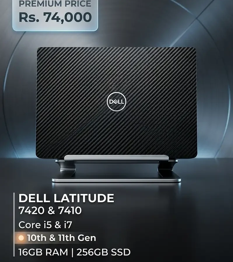Dell Latitude 7420 & 7410 | Core i5 & i7 (11th/10th Gen) | 16/256GB