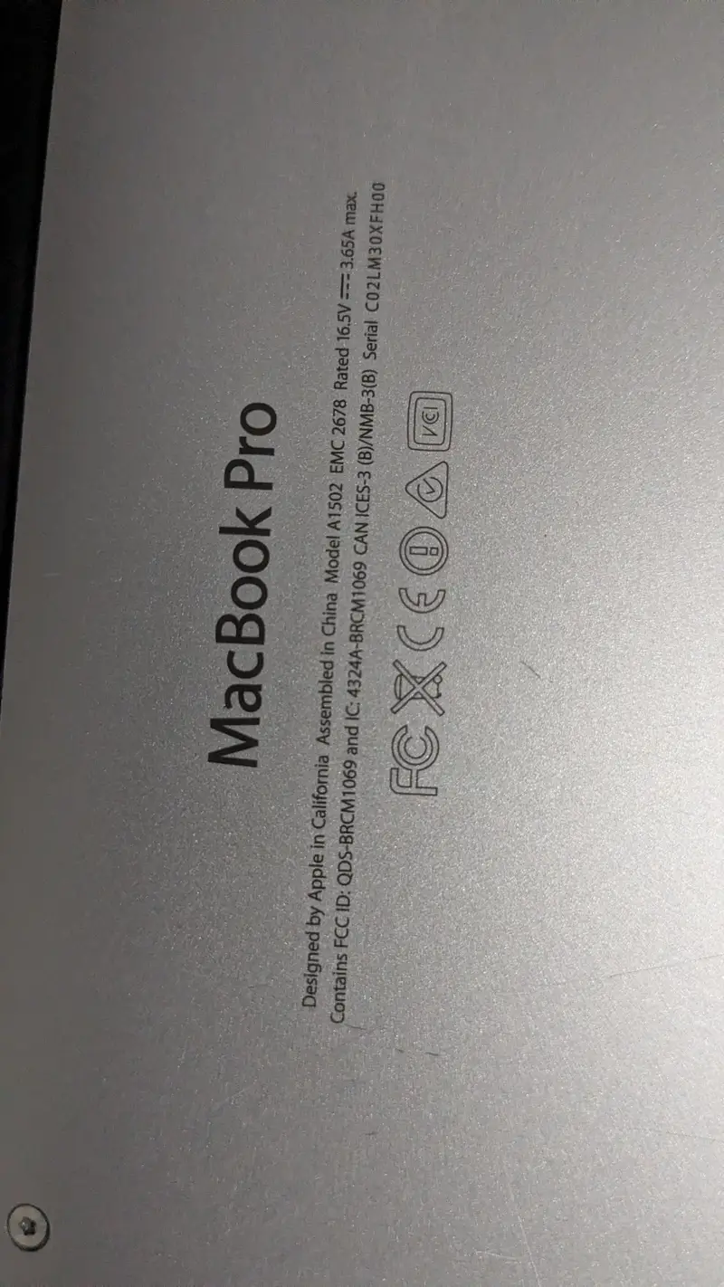 Apple MacBook Pro - 8GB RAM - SSD for Sale in Lahore
