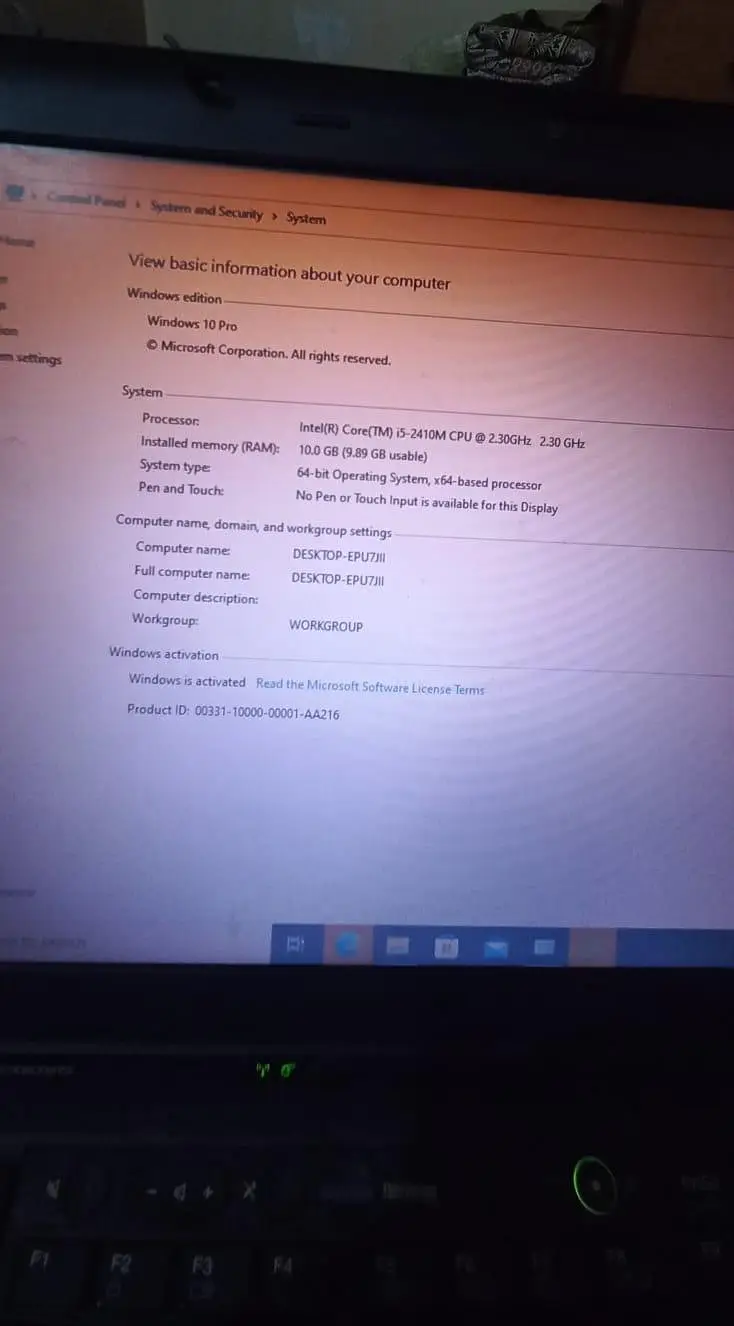 Lenovo ThinkPad - Core i5 - Intel 2nd Generation - Others RAM - SSD for Sale in Karachi