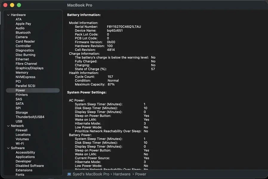 Apple MacBook Pro - 16GB RAM - SSD for Sale in Faisalabad