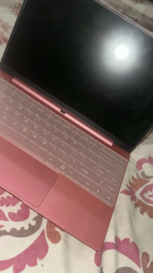 DERE V14S Laptop – Rose Pink | Complete Box & Accessories