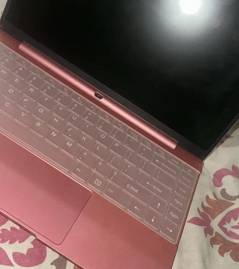 DERE V14S Laptop – Rose Pink | Complete Box & Accessories