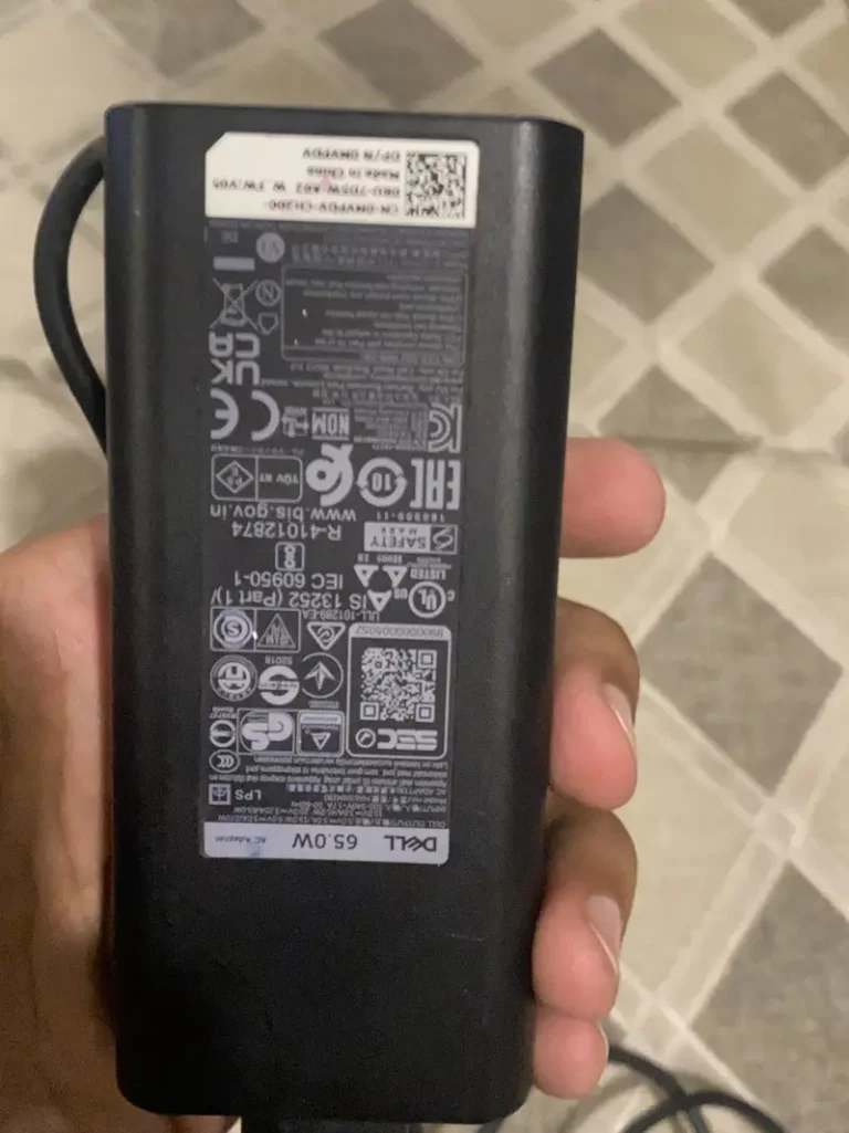 Dell laptop charger C-type