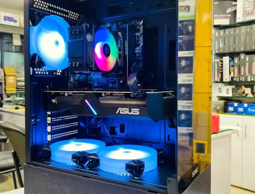 Ryzen 5 3600 Build RGB Fans Casing Gaming PC Game System Built