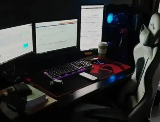 High-Performance Gaming PC | RX580 | i7 | 16GB RAM Dual Monitor Setup