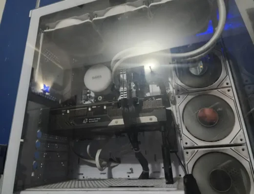 2k 100fps white gaming pc