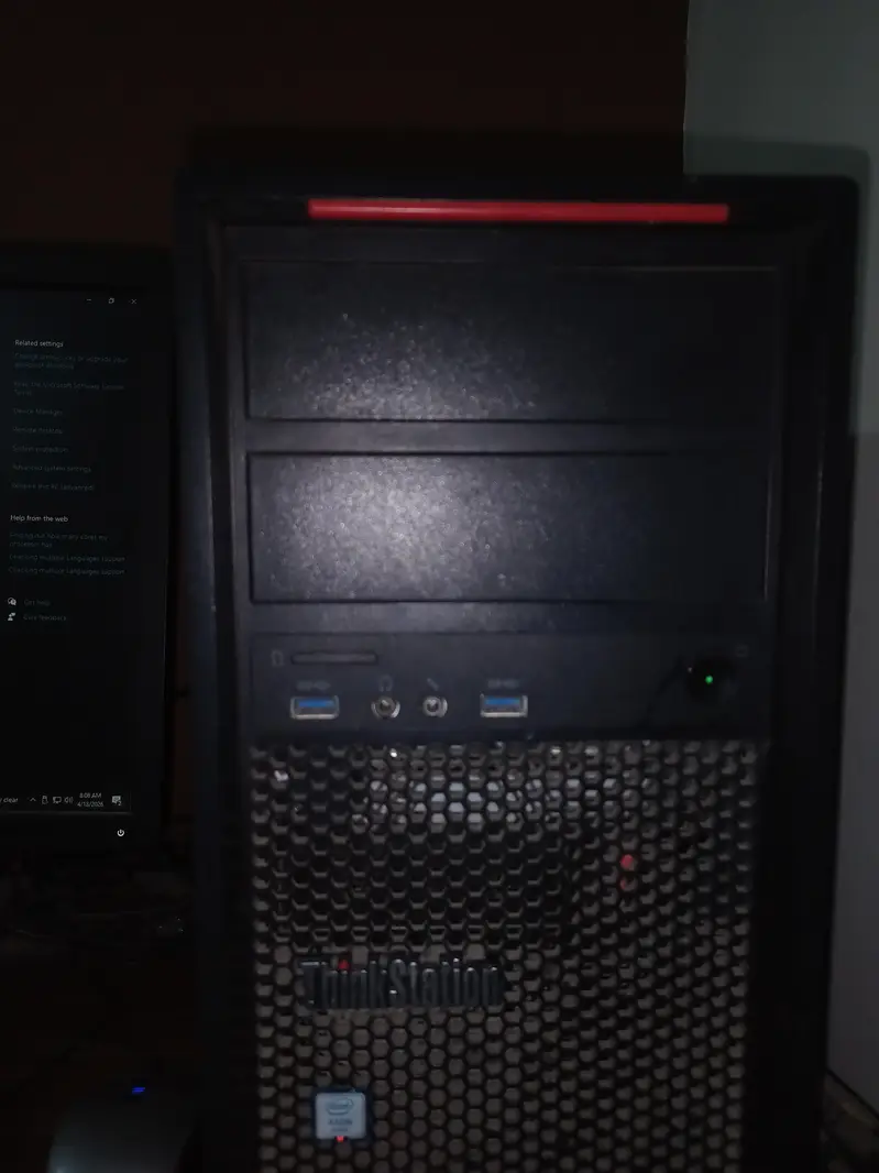 Lenovo 10/10 Low budget Gaming pc setup for high performance