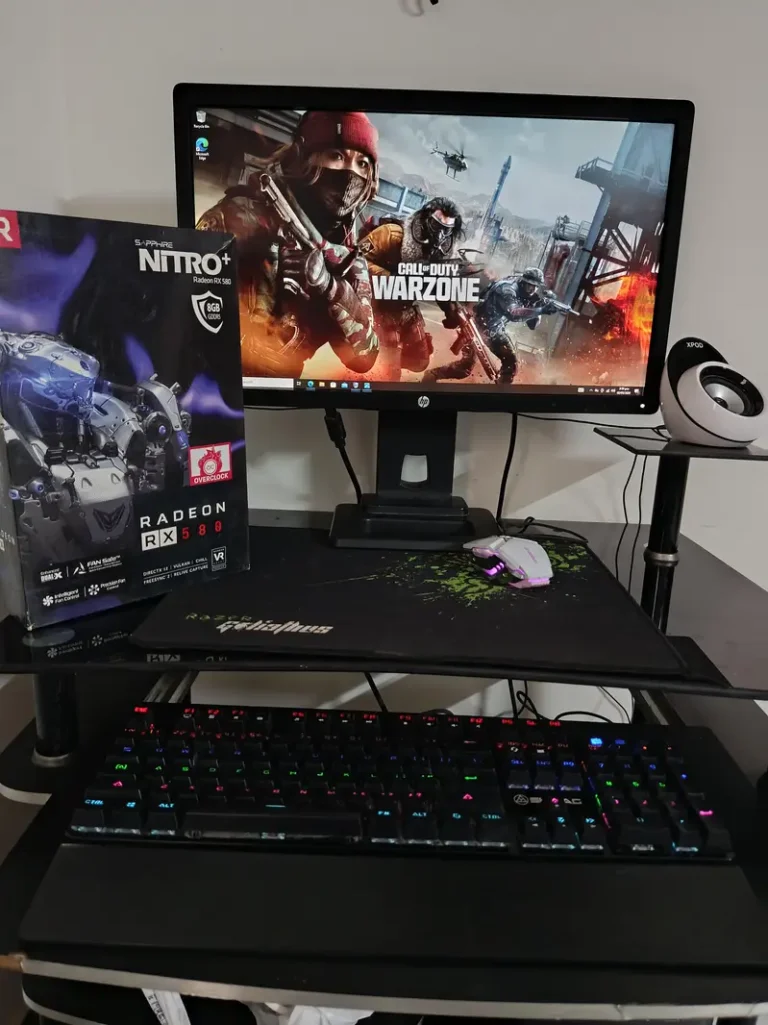 FULL GAMING SETUP – RX 580 Nitro+ | 8+8GB RAM | Fast SSD