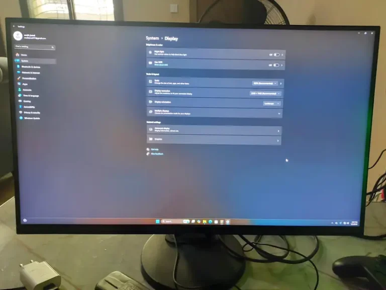 Gaming Pc RTX 3050 (8GB) with Samsung 2k 24inch monitor