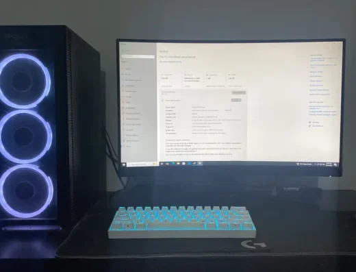 Gaming PC + Monitor