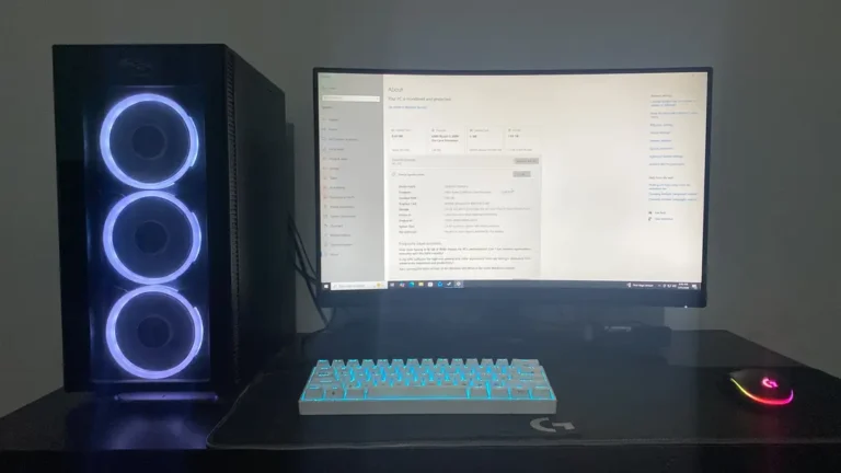 Gaming PC + Monitor