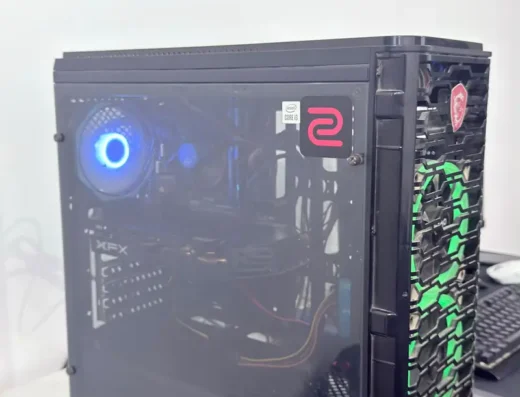 i3 9100F + RX 580 8GB + 16GB DDR4 Gaming PC | CS2, GTA V, Valorant
