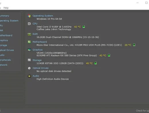 i3 9100F + RX 580 8GB + 16GB DDR4 Gaming PC | CS2, GTA V, Valorant