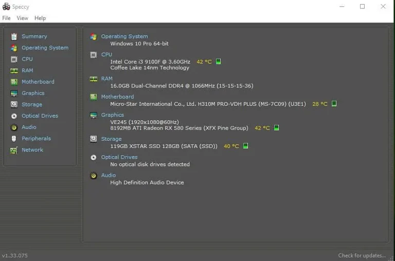 i3 9100F + RX 580 8GB + 16GB DDR4 Gaming PC | CS2, GTA V, Valorant