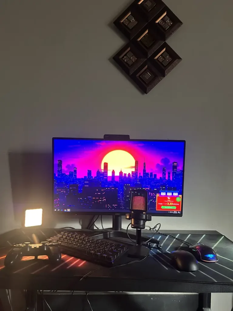 144hz gaming pc setup-gtx 1060 6gb + accessories