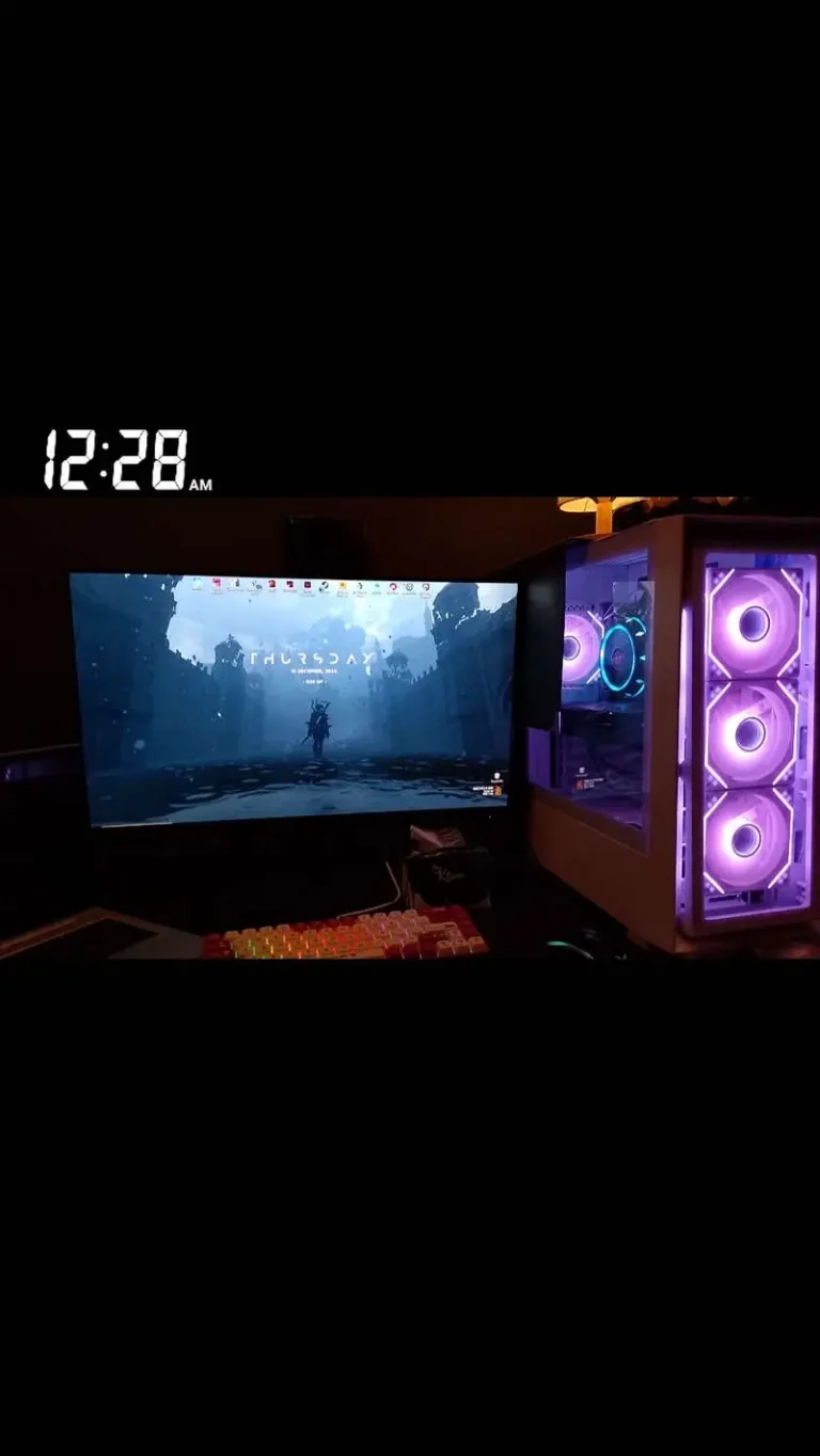 Gaming PC Setup i5 13400F + GTX 1660 Super + 27” 180Hz AOC Monitor