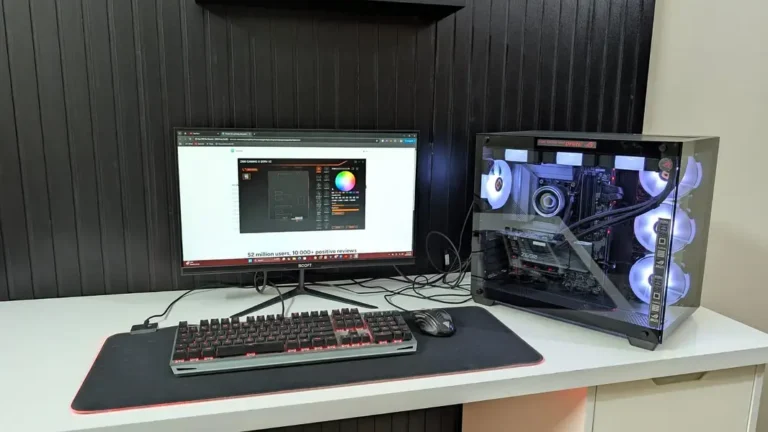 PC with liquid cooling