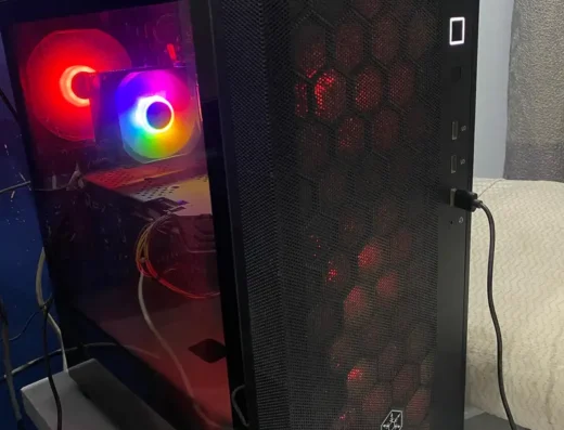 I7 (4770), xfx rx580, 16GB RAM,