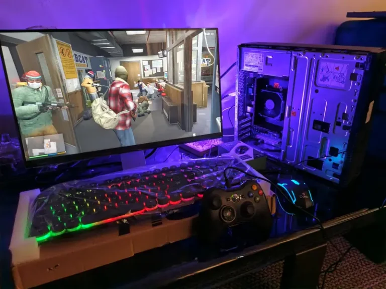 new Gaming pc setup Box packed